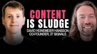 DHH: How to Make F*ck You Money, Writing, US vs EU, Building Basecamp, 37signals & Ruby on Rails