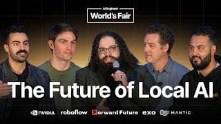 State of the Union: Why Local, Why Now — NVIDIA, Osmantic, Roboflow, EXO Labs, @matthew_berman