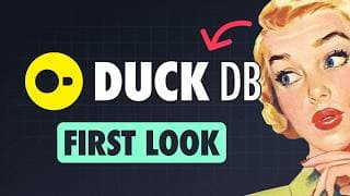 Duck DB first impressions