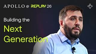 Apollo Global Management @ Replay 2026 | Building the Next Generation on Temporal
