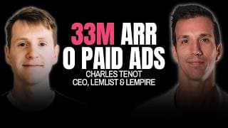 lemlist CEO’s LinkedIn Playbook ($33M ARR, 10:1 LTV/CAC)