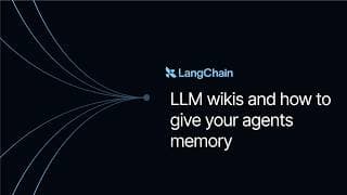 LLM Wikis and how to give your agents memory