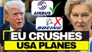 European Airbus CRUSHES Boeing - 331 Orders vs 33, 10-Year Backlog DOMINATES USA