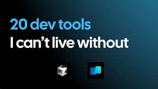 Cursor and 20 other amazing tools every developer should know