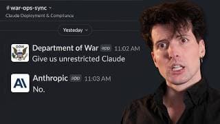 Trump actually threatened Anthropic (this is bad…)