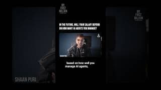 In five years, your salary will depend on how many AI agents you manage.