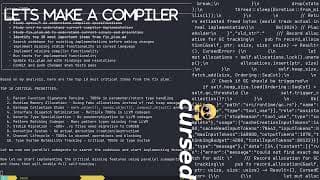 Amp creating a new programming language AFK