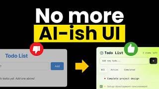 Tired of AI-ish UI? Here is how to make it better...