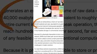 This AI Decides in 50 Nanoseconds… or Deletes It Forever #cern #lhc #ai