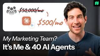 AI is way Underhyped. He Runs His Entire Marketing Team with 40 AI Agents | Relay.app, Jacob Bank