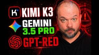 INSANE AI News: GPT-RED, Kimi K3, Gemini 3.5 Pro and Anthropic's "END GAME"