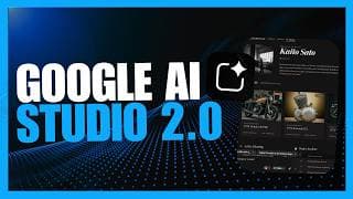 Google AI Studio 2.0 - NEW Powerful Autonomous AI Coding Agent Can Build ANYTHING & IS FULLY FREE!