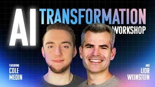 The Complete AI Transformation Blueprint - Live Workshop