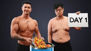 I Made Him Eat Like Me for 30 Days (INSANE Results)