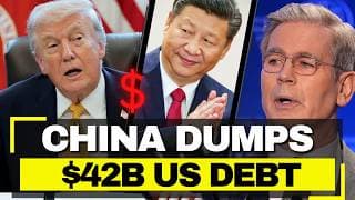 USA In PANIC As China Sells Debt to Lowest Since 2008, Welcomes Putin Days After Trump Left