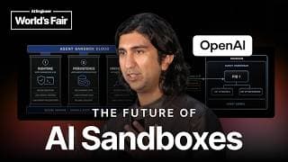 From fork() to Fleet: Designing an Agent Sandbox Cloud — Abhishek Bhardwaj, OpenAI