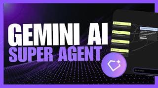 Gemini Super Gems: Google's NEW AI Super Agent! Goodbye N8N! (FULLY FREE AI App Generator) - Opal
