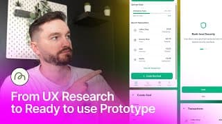 From UX Research to ready to use Prototype
