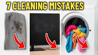 STOP These 7 Cleaning Mistakes That RUIN Your Home