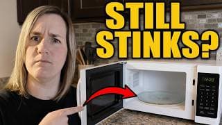 Why Your Microwave STILL Smells (Even After You Clean It)