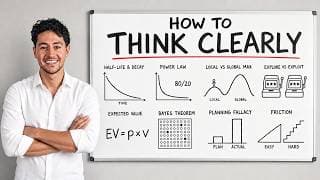 How to Think Clearly In The Era Of AI: Full Course (5 Hours)