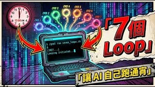 AI 編碼 Loop 七連發:讓你的 AI 代理自己跑通宵