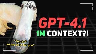 OpenAI's Cancels GPT-4.5!? First Look At GPT-4.1 with 1M Context