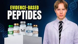 I Read All the Human Studies on the Most Popular Peptides - Here's What the Data Shows