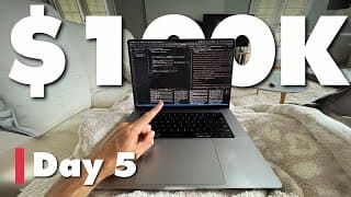 I Deleted Everything… and It Worked | $100K Challenge Day 5