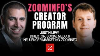 How ZoomInfo Scaled their Creator Program to 40+ Influencers & Millions in Revenue