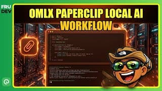 oMLX + Paperclip Demo 🚀 Running a Real Local Multi-Agent AI Workflow MacOS