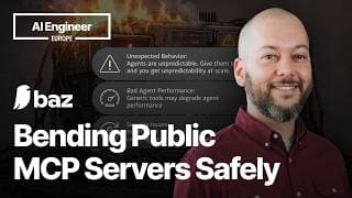 Bending a Public MCP Server Without Breaking It — Nimrod Hauser, Baz