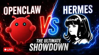 LIVE: OpenClaw vs Hermes Agent: The ultimate showdown