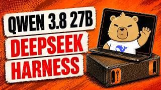 Qwen 3.8-27B in Deepseek Harness: This Is the Open-Source AI Stack to Beat