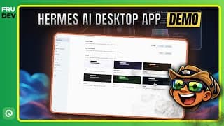 Hermes AI Official Desktop App Is INSANE 🔥🔥🔥 — Is This the Ultimate AI Agent? 🤖