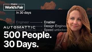 500 people vibe-coded for 30 days. I was one of them. - Sanja Grbic, Automattic