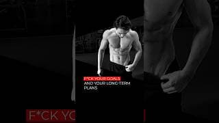 Fat loss reality check: F*ck your goals and your long term plans