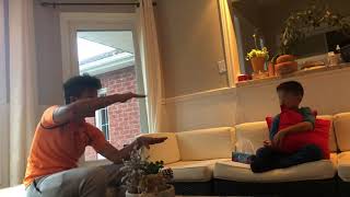 Convincing scared 9y/o bro to do the gifted interview *EMOTIONAL BRO MOMENT*