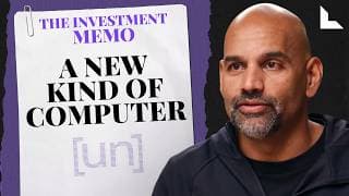 The $475M Bet to Build 1,000x More Efficient Compute | Naveen Rao, Unconventional AI