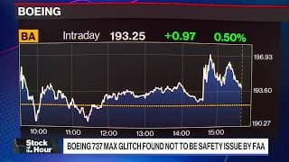FAA Says Boeing 737 Max Computer Glitch Is Not Safety Issue