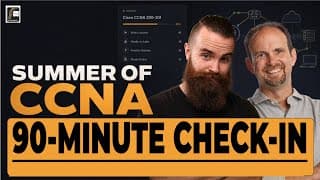 Certification Questions | LIVE AMA | Summer of CCNA