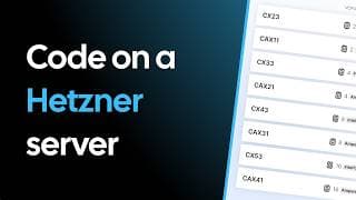 How to Set Up a Hetzner Server for Coding