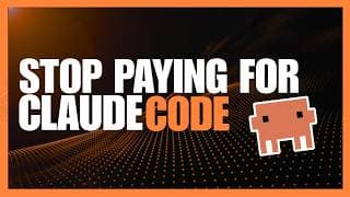 Stop Paying $200/Month for Claude Code! Here's a FREE Option!