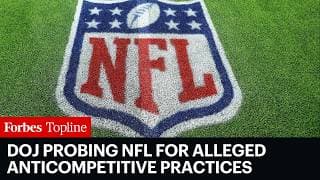 DOJ Probing NFL For Alleged Anticompetitive Practices