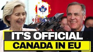 US Panic: Canada Joins EU Defense System - 80% Access Rights, America OUT