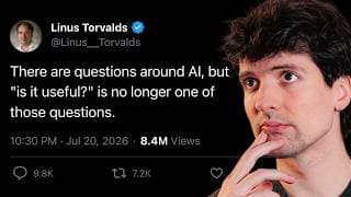 Linus Entered the AI Debate