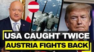 USA CAUGHT Flying SPY Planes over Austria - Austria INTERCEPTS, Fights BACK
