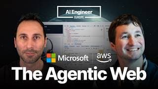AI Didn’t Kill the Web, It Moved in! — Olivier Leplus (AWS) & Yohan Lasorsa (Microsoft)