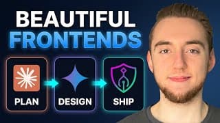 Claude Plans, Gemini Designs: One Workflow for Beautiful Frontends (LIVE)