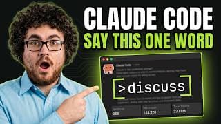 Claude Code's "Discuss" Trick Just Changed EVERYTHING (1,000 HOURS)